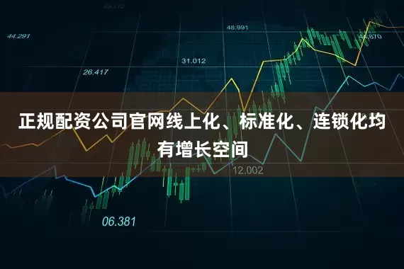 正规配资公司官网线上化、标准化、连锁化均有增长空间